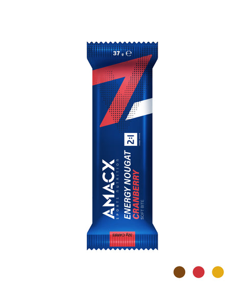 Energy Nougat Mirtillo Rosso | 12 pack
