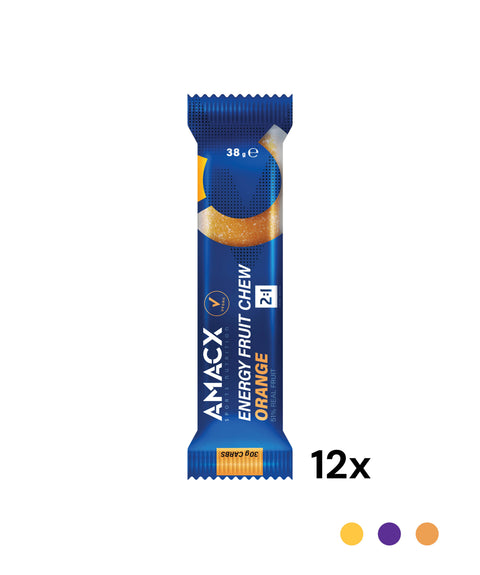 Energy Fruit Chew Arancia | 12 pack