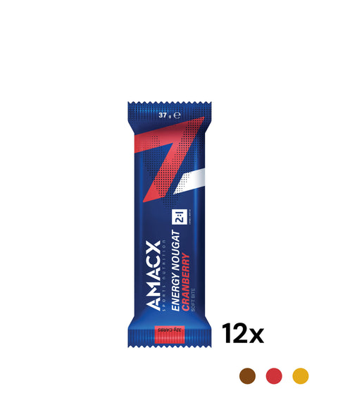 Energy Nougat Mirtillo Rosso | 12 pack