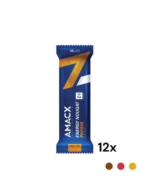 Energy Nougat Papaia | 12 pack